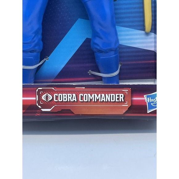 G.I. JOE COBRA‎ COMMANDER with STAFF 9" ACTION FIGURE BRAND NEW FAST SHIPPING - Picture 3 of 5
